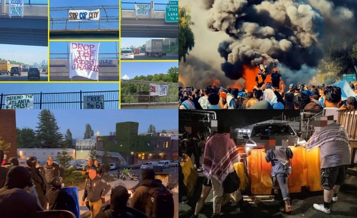 ICE Melts as Streets Erupt, Revolt at Delaney Hall Migrant Prison, UW Campus Occupation Against War Profiteers